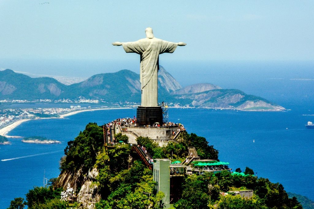 The Statue Of Christ The Redeemer, Rio De Janeiro, Brazil